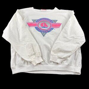 Vintage Cottontops San Francisco‎ California Large White Pullover Sweatshirt